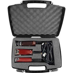 Barber Case for Clipper Guard Blade Holder, Trimmer, Finisher - Case for Barbers